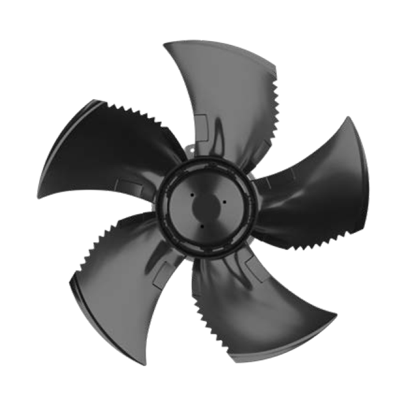 Vysokoúčinné EC axiálne ventilátory s vonkajším rotorom série K